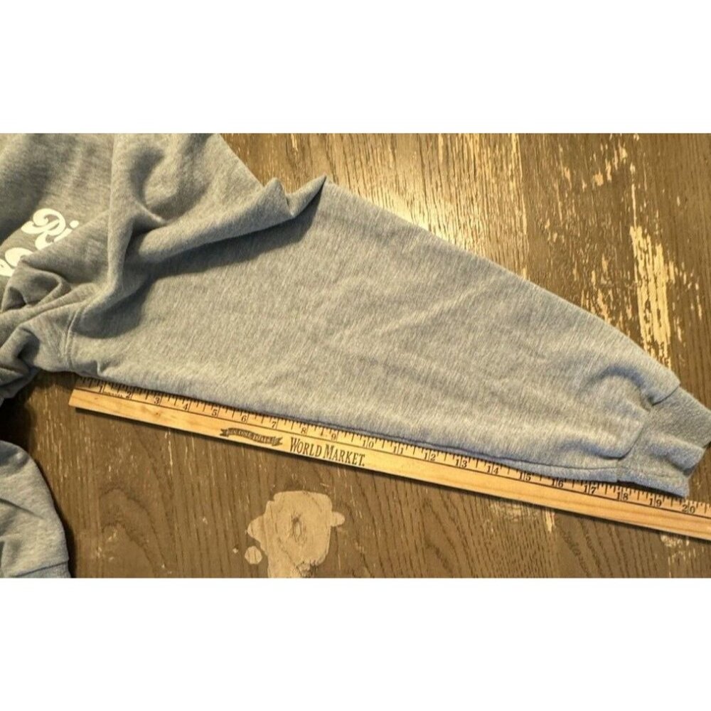 Show Me Your Mumu Ride or Die Gray Graphic Sweatshirt Short set Oversized Small - Picture 6 of 16